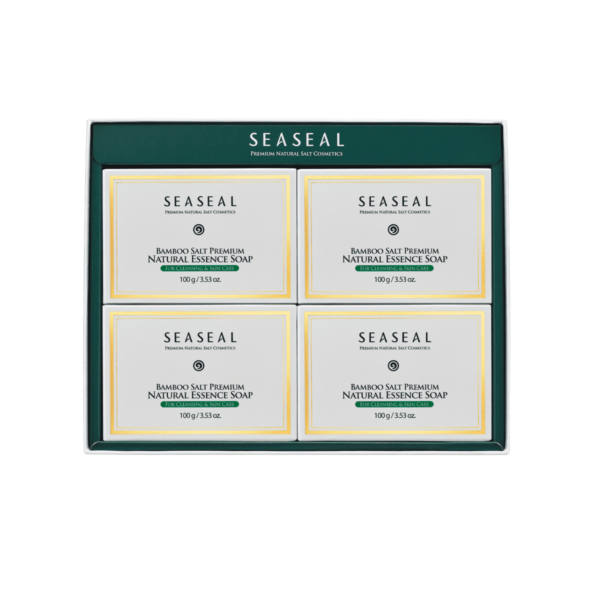 Seaseal—BAMBOO SALT SOAP Bundle of 4